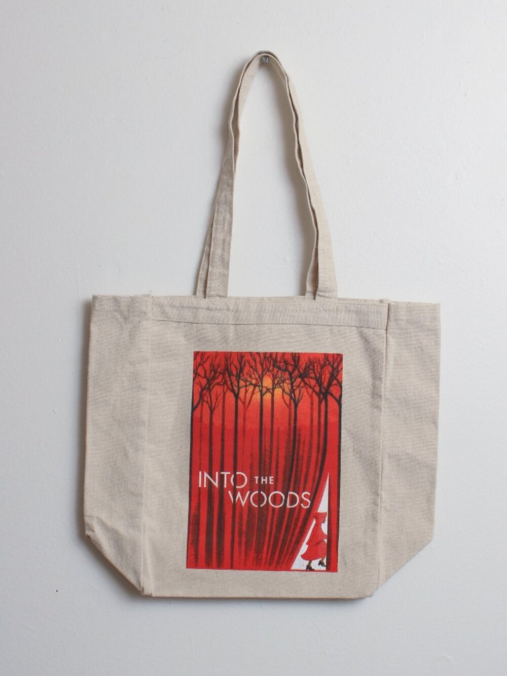 Into The Woods Musical Canvas Tote Bag